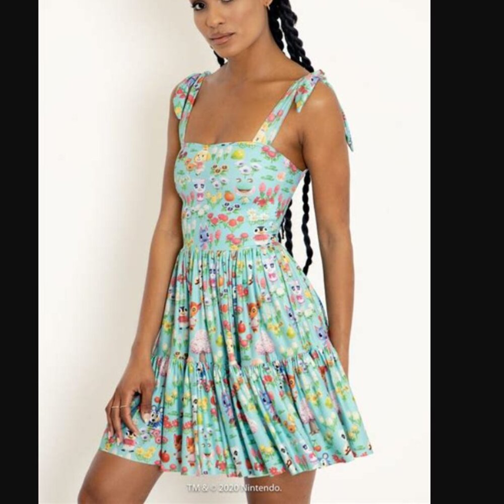 BlackMilk x Animal Crossing Faves Tie The Knot Short Dress LIMITED - Size  xs